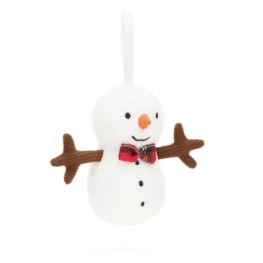 Festive Folly Snowman Decoration