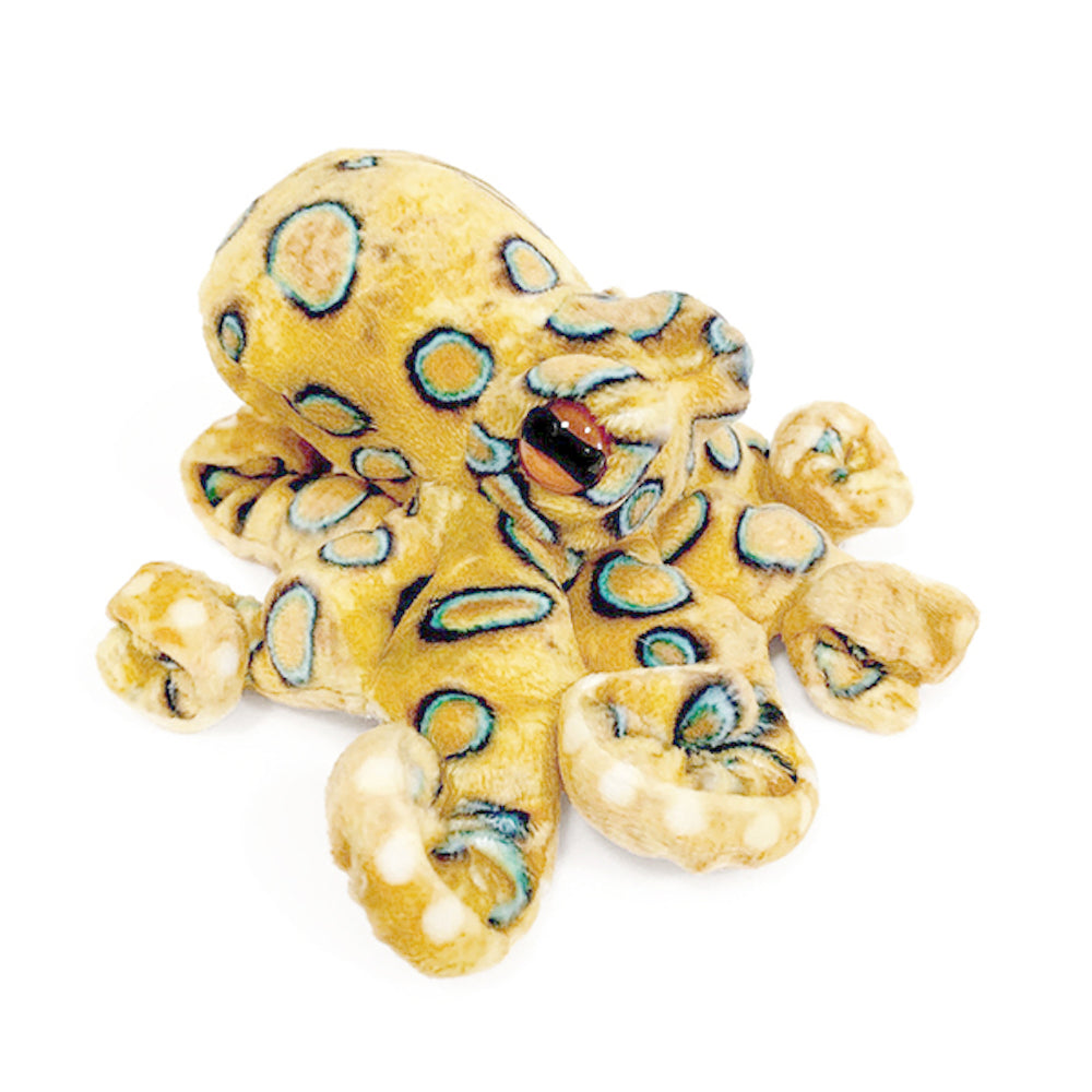 Blue Ringed Octopus Finger Puppet