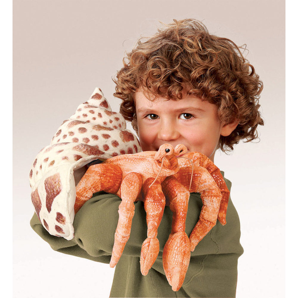 Folkmanis Hermit Crab Puppet