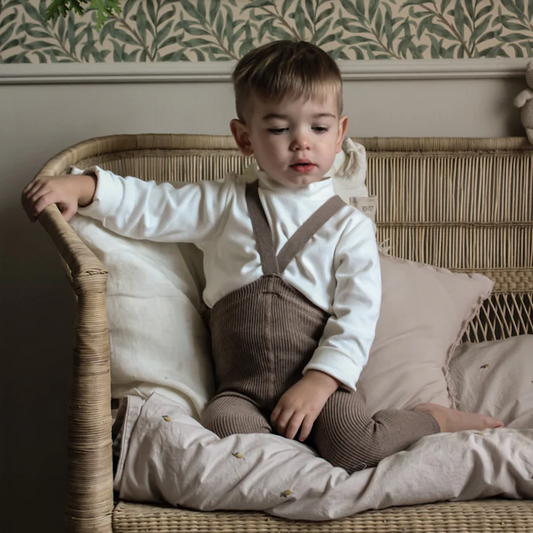 Footless Cotton Tights Cocoa Blend