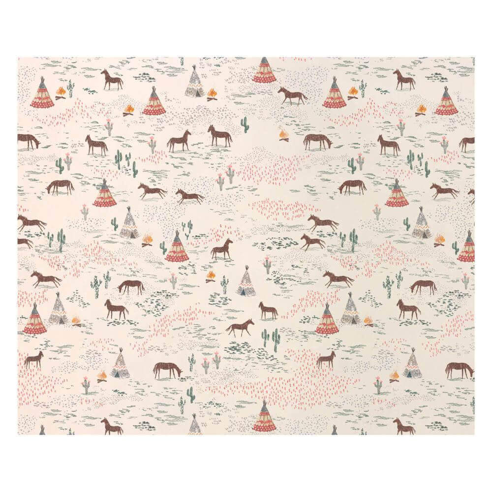 Gift Wrap Chevaux Heureux 10m - In Store Only