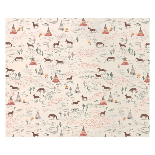 Gift Wrap Chevaux Heureux 10m - In Store Only