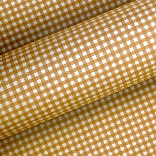 Wrapping Paper Gingham Toffee - Store Pick Up Only