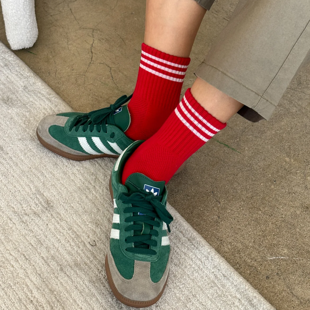 Girlfriend Socks Scarlet