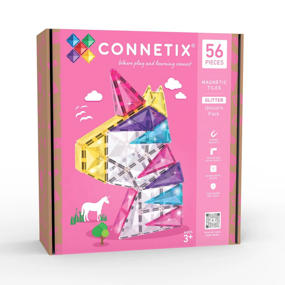 Magnetic Glitter Unicorn Pack 56 Piece