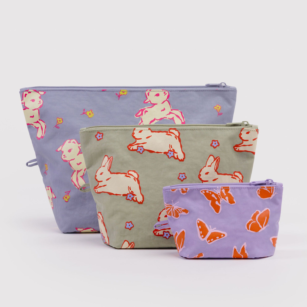 Go Pouch Set Spring Animals