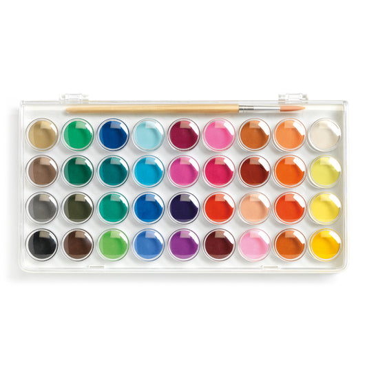 36 Gouache Colour Paint Set
