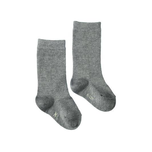 Cotton Socks Grey Marl