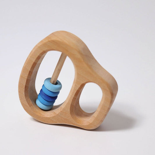 Rattle with Rings Blue