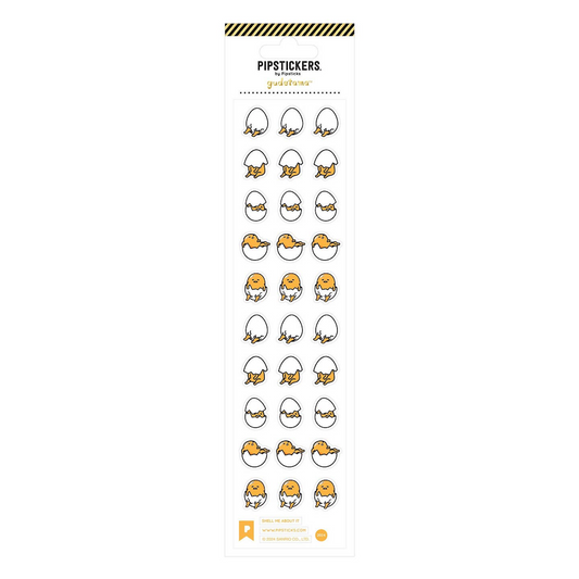 Gudetama Shell Me About It Stickers