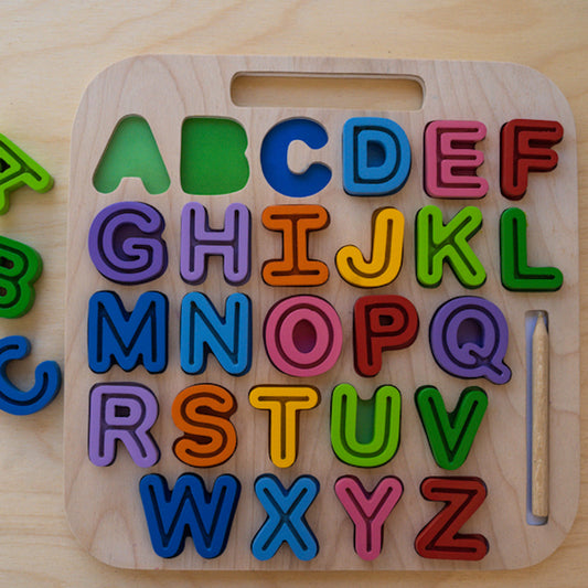 Handcarry Uppercase ABC Trace Puzzle