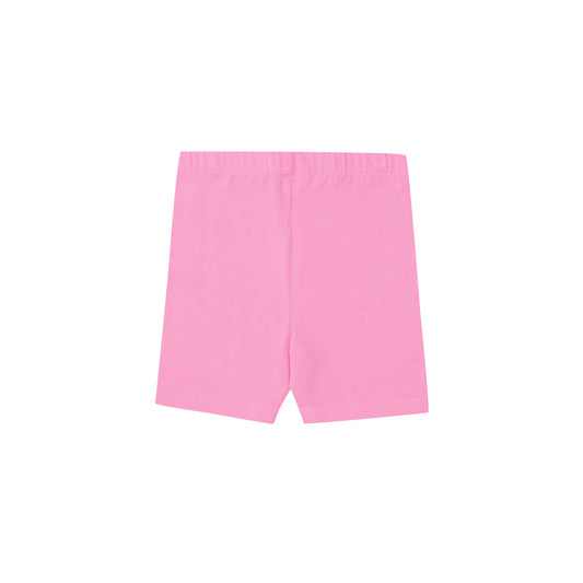 Hearts Biker Short Pink