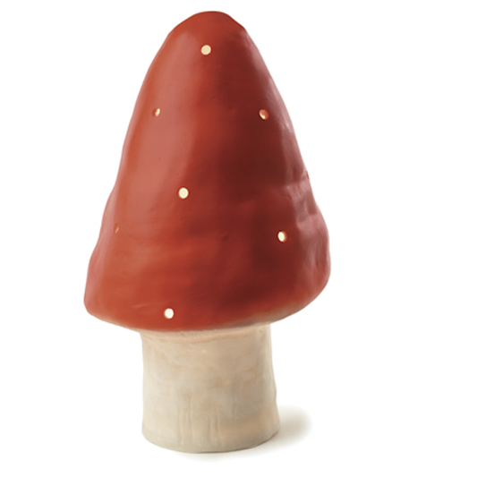 Small Mushroom Nightlight Red