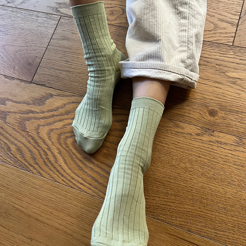 Her Socks Avocado MC Cotton