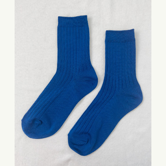 Her Socks Cobalt MC Cotton