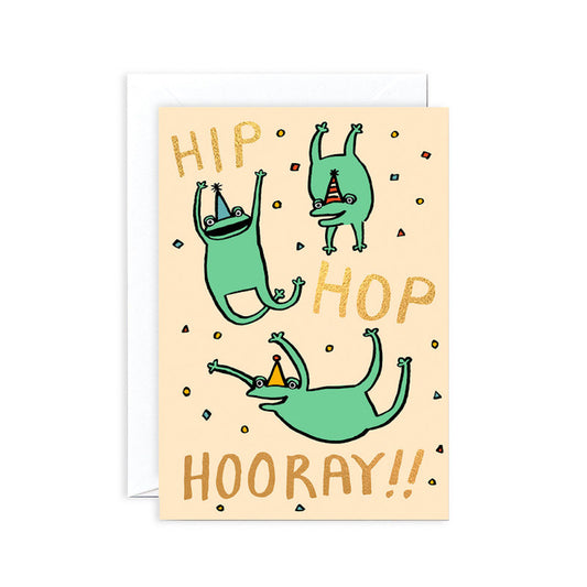 Hip Hop Hooray Greeting Card