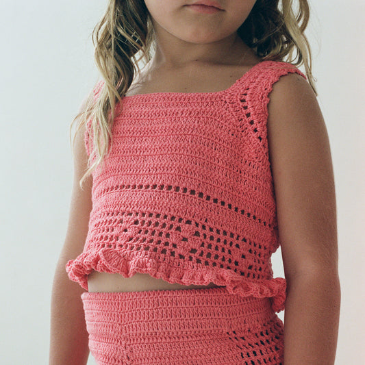 Crochet Top Hibiscus