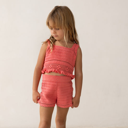 Crochet Top Hibiscus