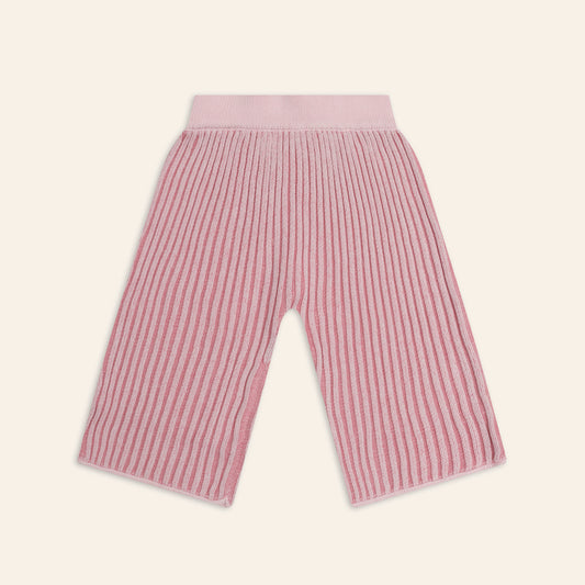 Essential Knit Pants Strawberry Stripe