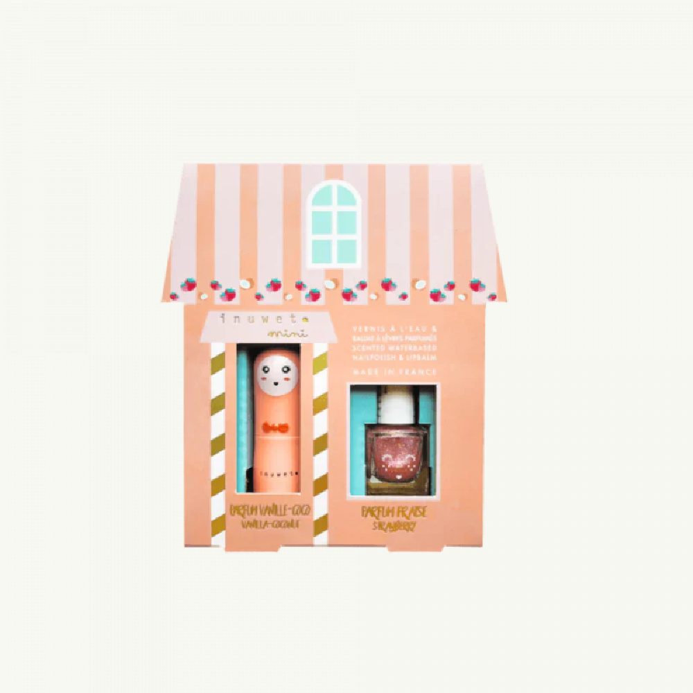 Juliette House Lip Balm + Nail Polish Duo