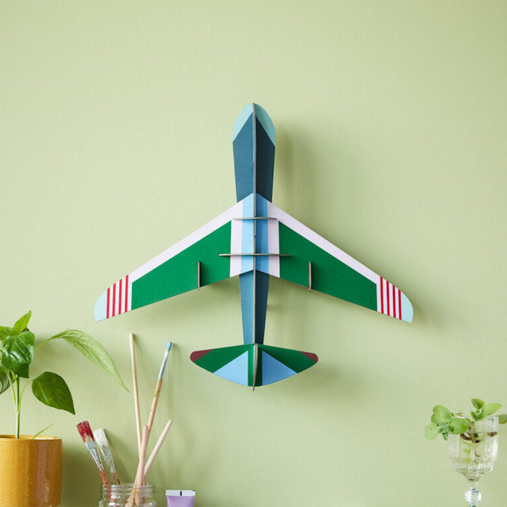 Jet Plane 3D Wall Art