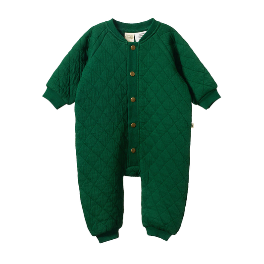Long Sleeve Juno Romper Quilted Eden