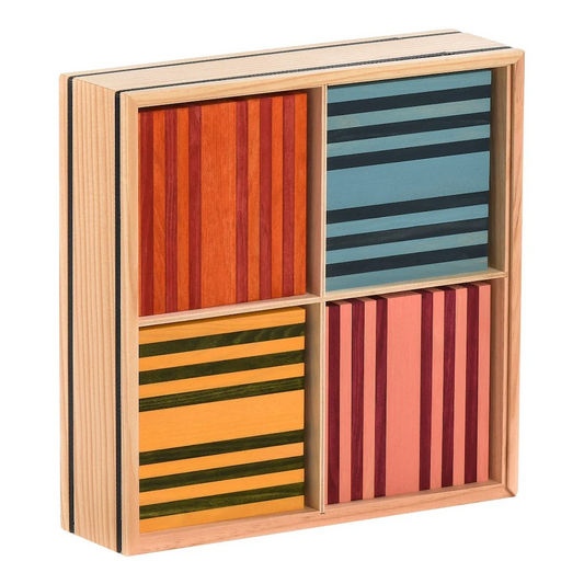 Building Planks 100 Octocolour Set With Wooden Case