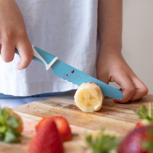 Kid Safe Knife Sky Blue