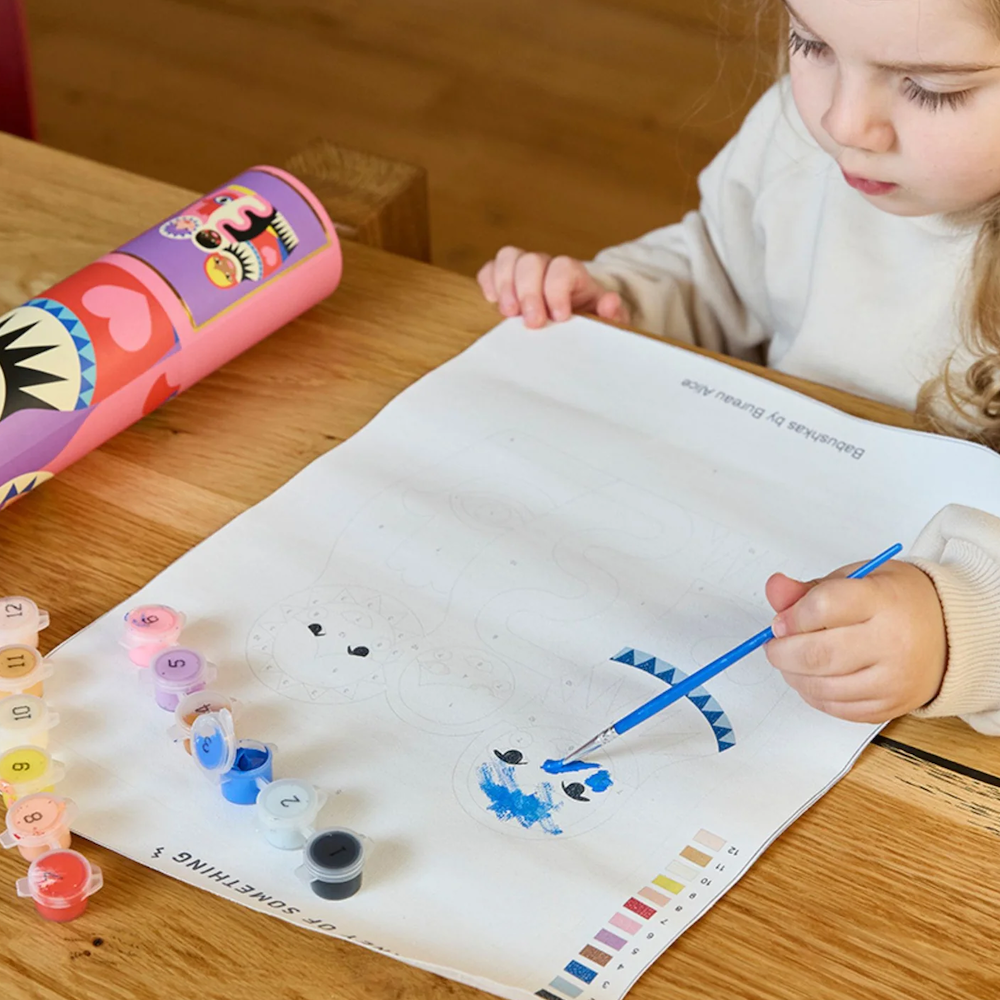 Kids Paint By Numbers Babushkas