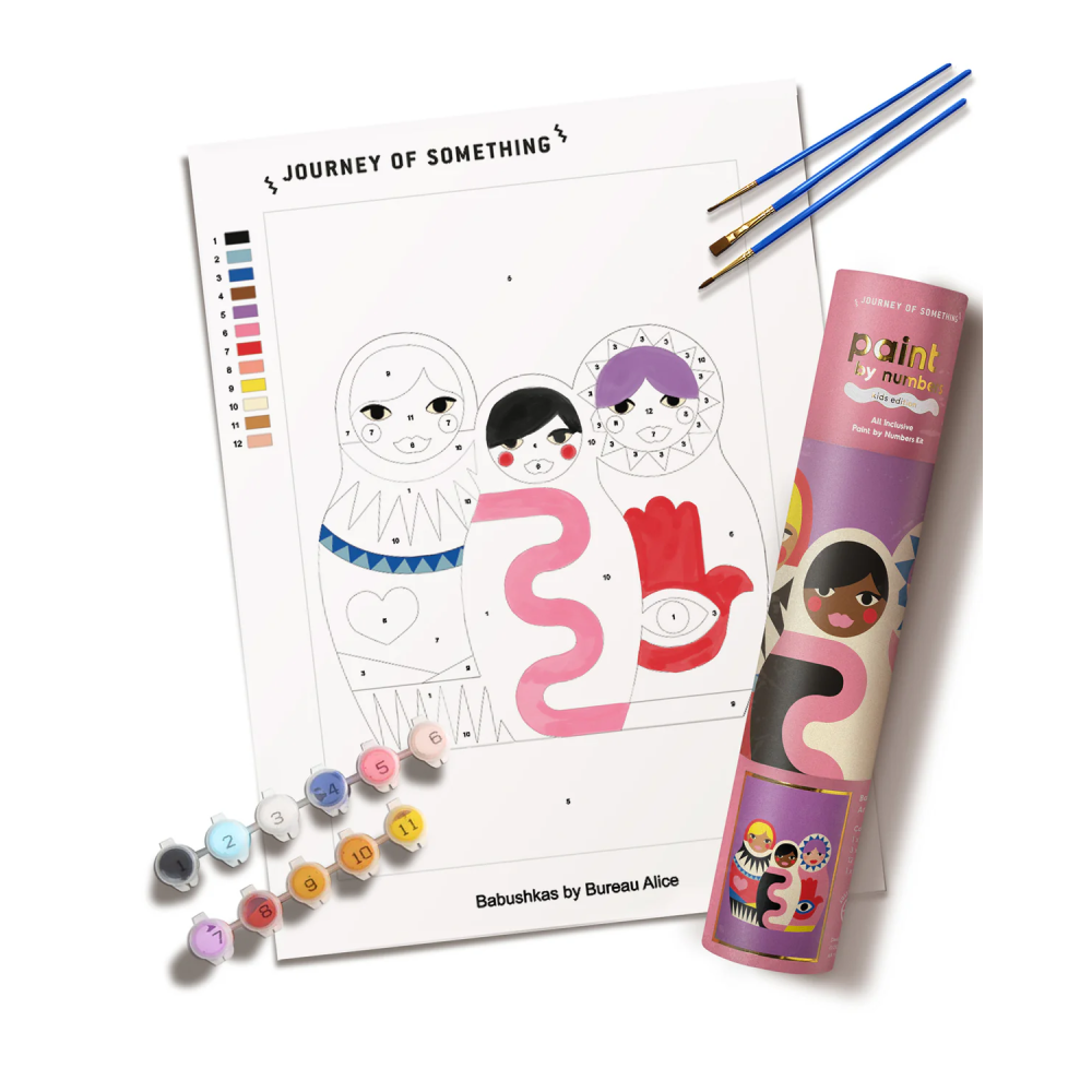 Kids Paint By Numbers Babushkas
