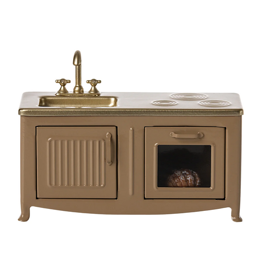 Kitchen For Mouse Light Brown