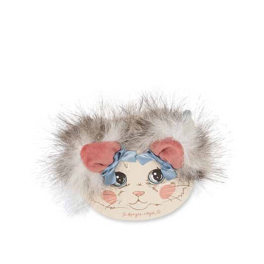 2 Pack Kitty Furry Ear Clip