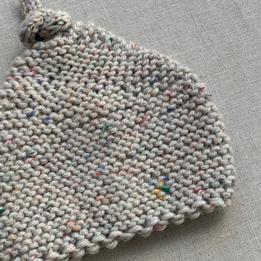 Top Knot Beanie Confetti