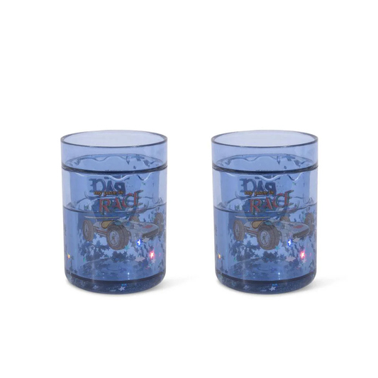 2 Pack Glitter Cups Race
