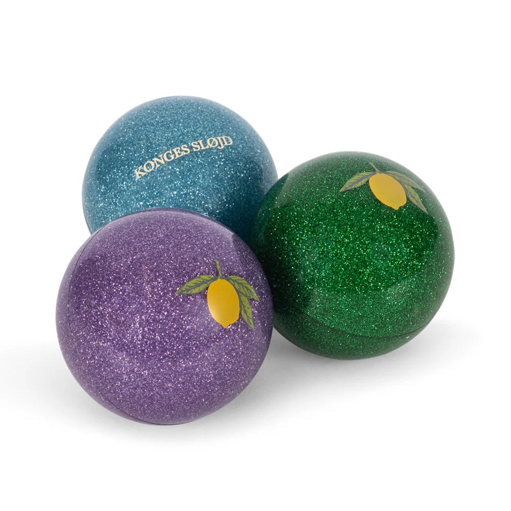 Sparkly Balls 3 Pack Blue