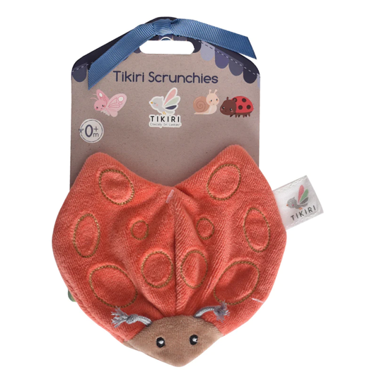 Ladybug Scrunchie Toy