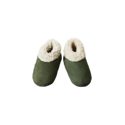 Lambskin Booties Thyme