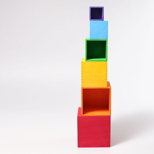 Stacking Boxes Large Rainbow
