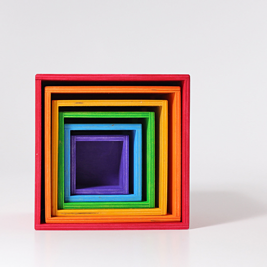Stacking Boxes Large Rainbow
