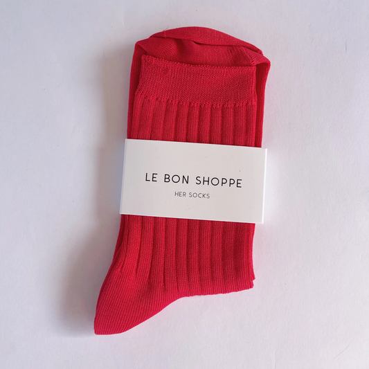 Her Socks Classic Red