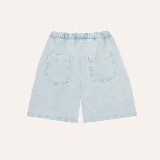 Light Blue Denim Shorts