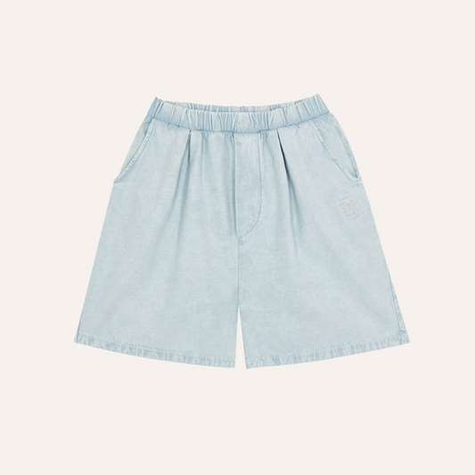 Light Blue Denim Shorts