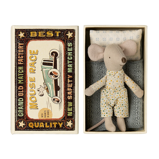 Little Brother Mouse In Matchbox