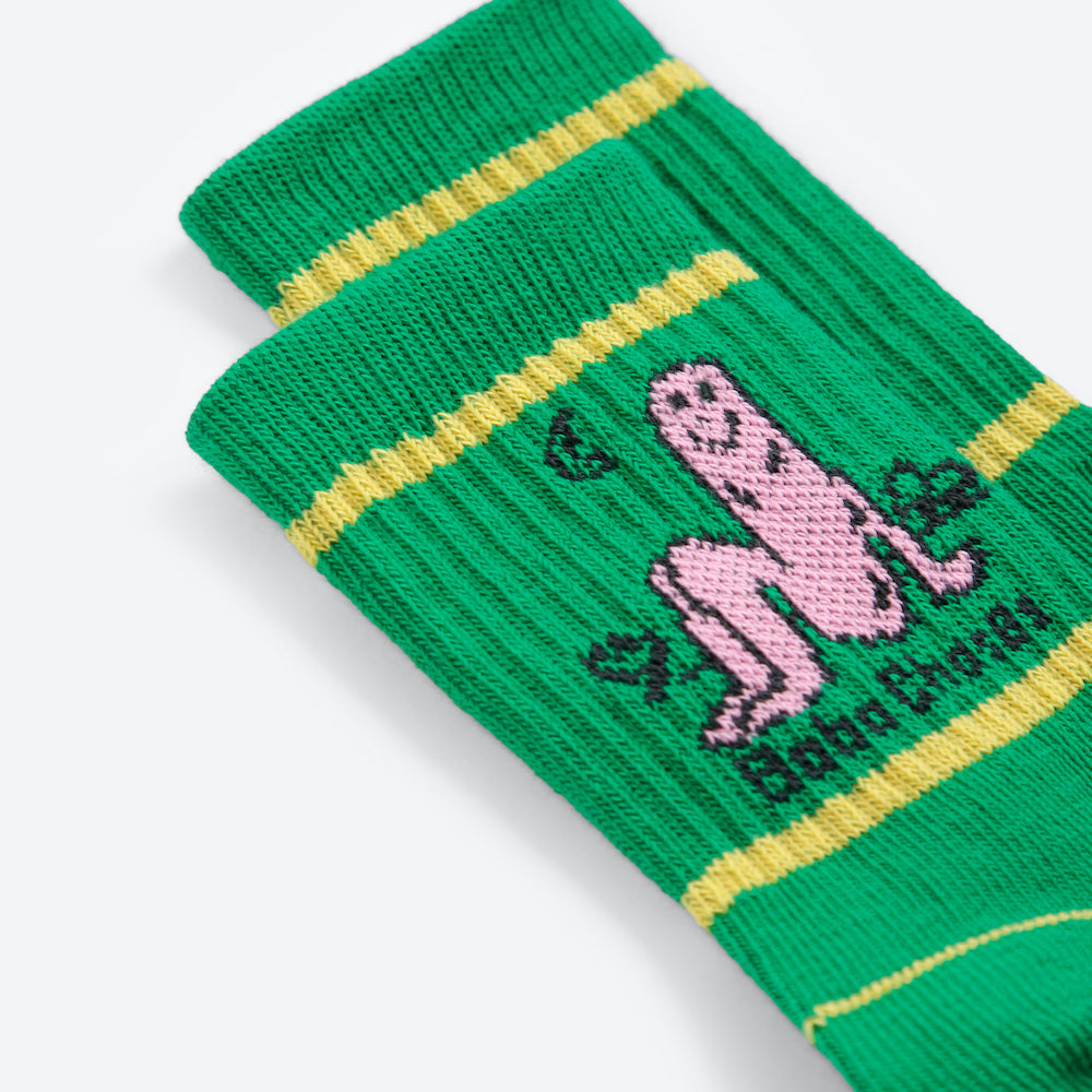 Long Puff Short Socks