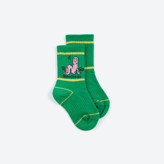 Long Puff Short Socks
