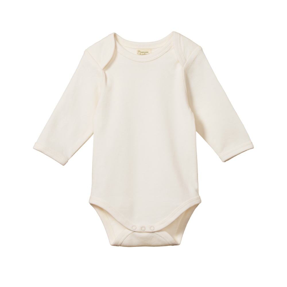 Organic Cotton Long Sleeve T-Shirt Bodysuit