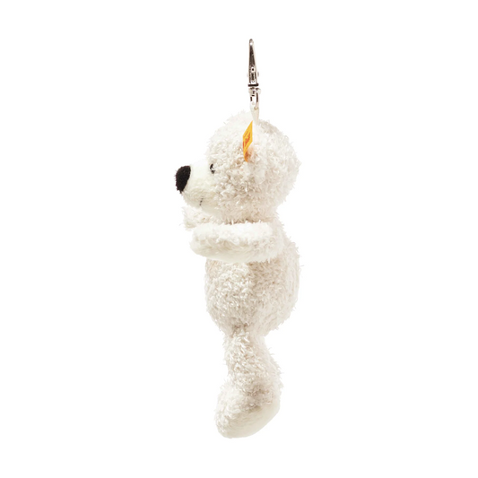 Lotte White Teddy Bear Key Ring