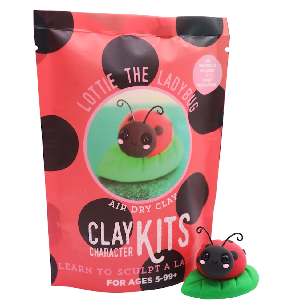 Lottie The Ladybug DIY Air Dry Clay Kit