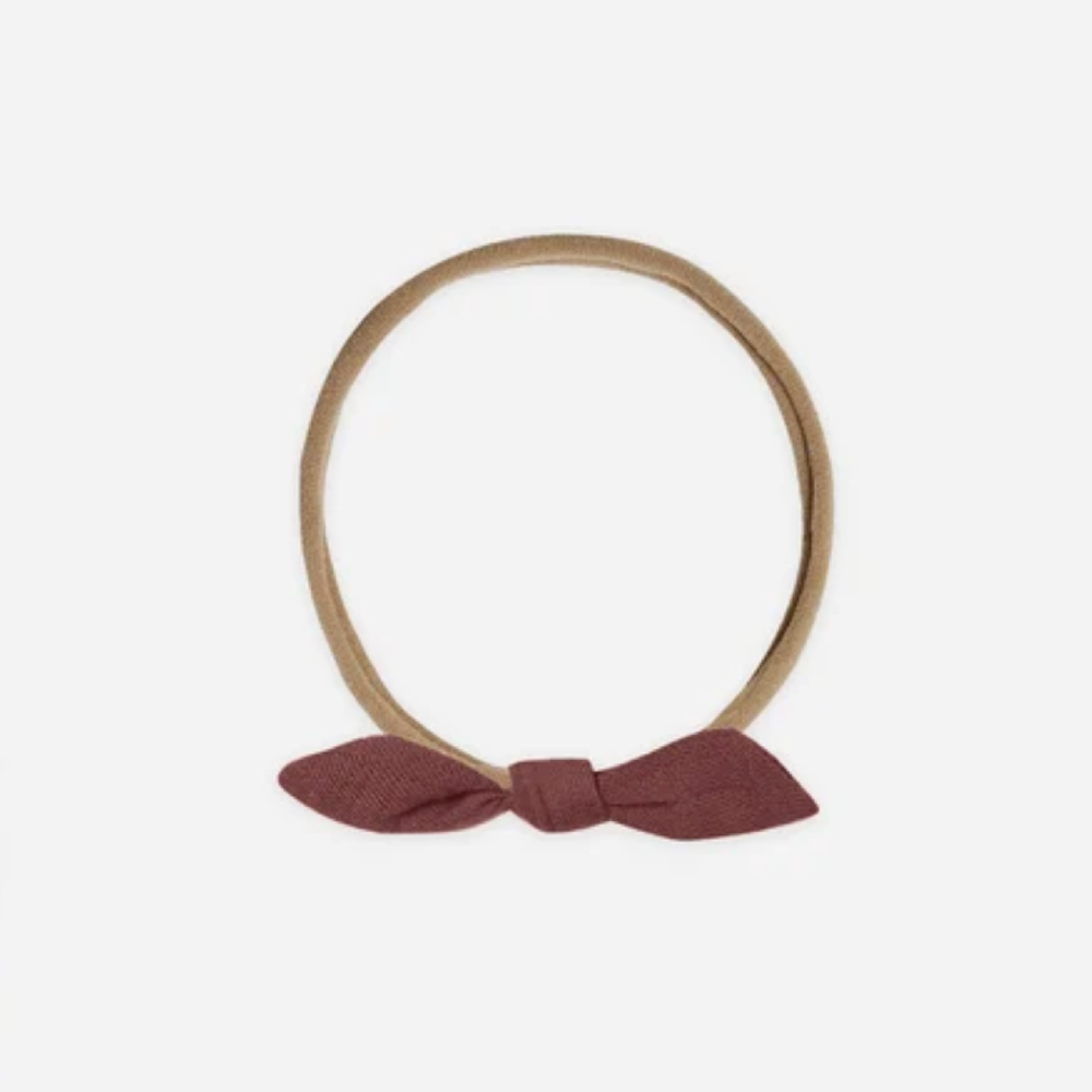 Little Knot Headband Black Cherry