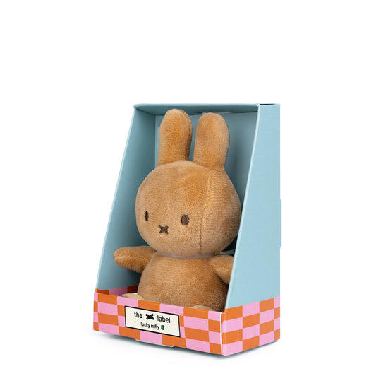 Lucky Miffy Sitting Beige in Gift Box